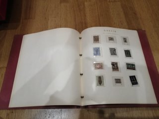 7 álbumes de sellos (España y Grecia)