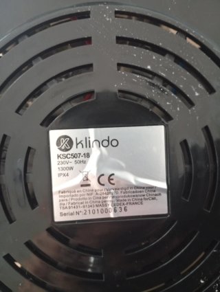 Vaporeta Klindo KSC507-18 1300W