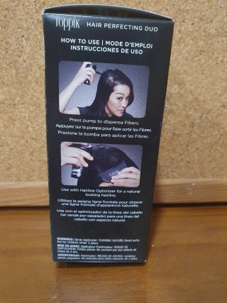 Toppik Duo Atomizador y Peine Hairline