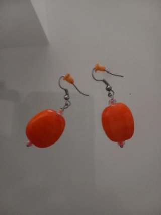 Pendientes Naranja Fantasía