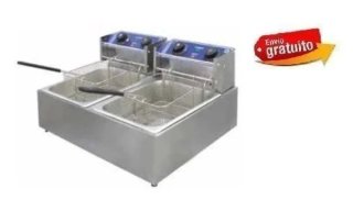 FREIDORA INDUSTRIAL ELECTRICA 6+6 LITROS