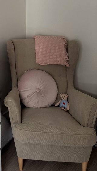 Sillón STRANDMON IKEA Beige