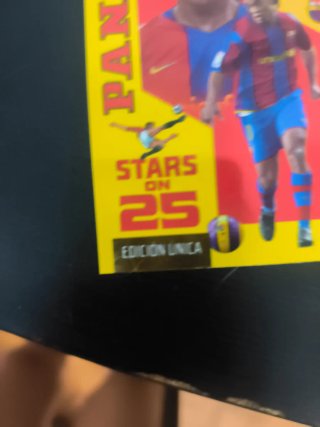 Carta Panini Ronaldinho Stars on 25