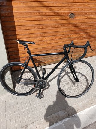 Bicicleta Fixie Negra