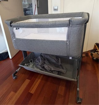 Minicuna colecho Comfy MS gris