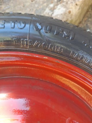 Rueda de recambio 115/70 R15