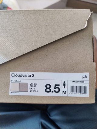 Zapatillas On Cloudvista 2 Trail Talla 42