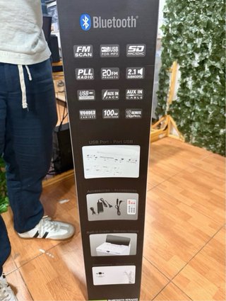 Altavoz Torre Muse Bluetooth Radio