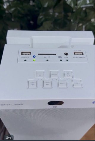 Altavoz Torre Muse Bluetooth Radio