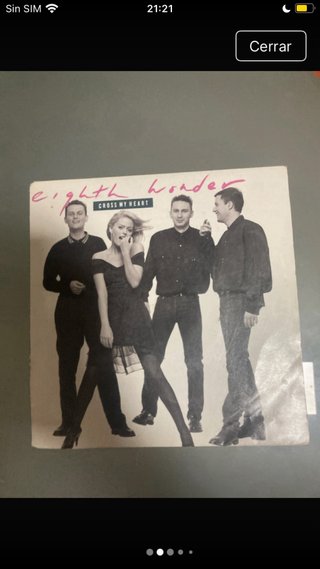 Lote 5 Vinilos Singles 7 Pop 80s