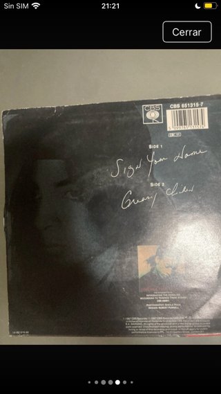 Lote 5 Vinilos Singles 7 Pop 80s