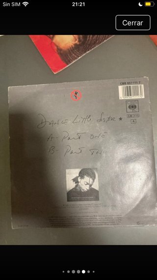 Lote 5 Vinilos Singles 7 Pop 80s