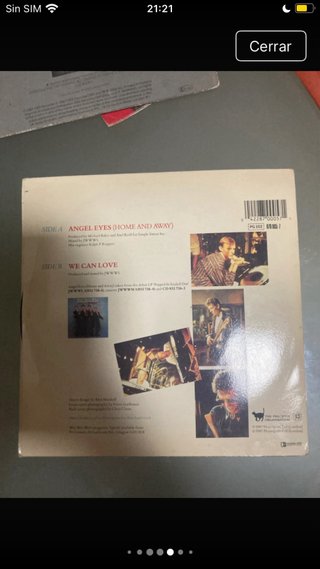Lote 5 Vinilos Singles 7 Pop 80s