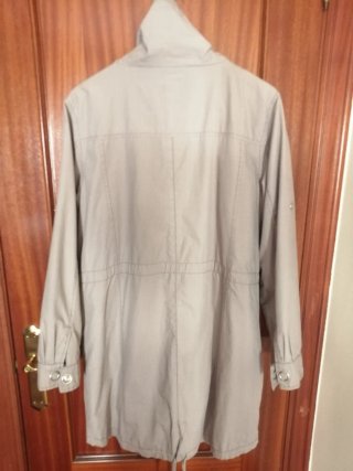 Parka fina gris