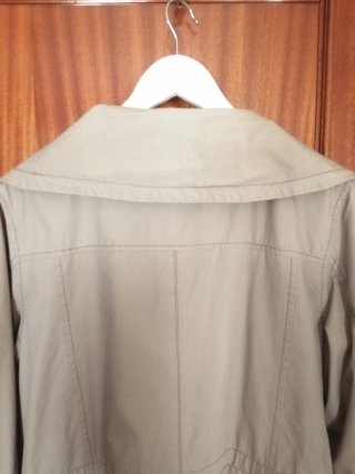 Parka fina gris