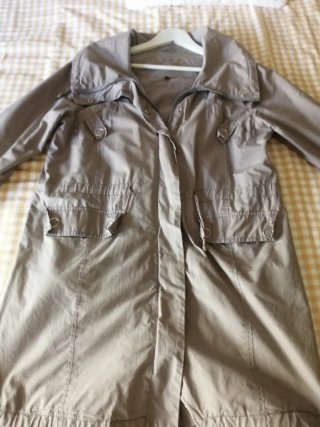 Parka fina gris