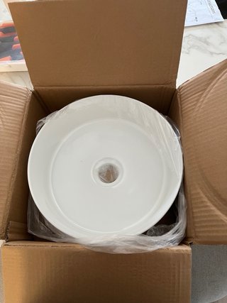 Lavabo porcelana blanco