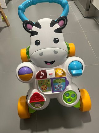 Andador Cebra Fisher-Price con Música y Luces