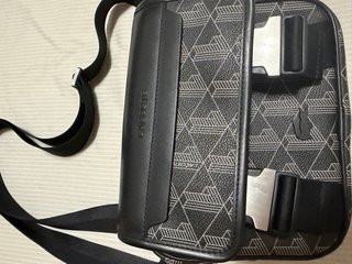Bandolera Lacoste Negra
