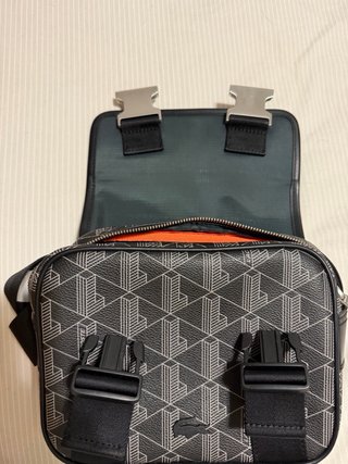 Bandolera Lacoste Negra
