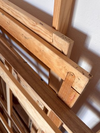 Bastidores para pintar de madera