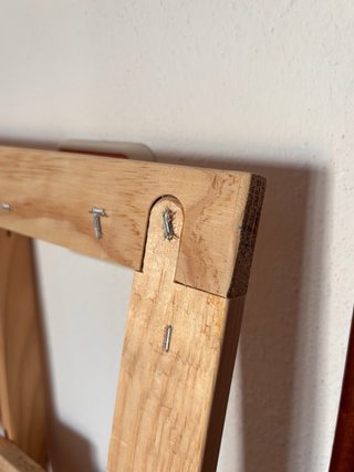 Bastidores para pintar de madera
