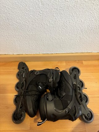 Patines en línea negros talla 37