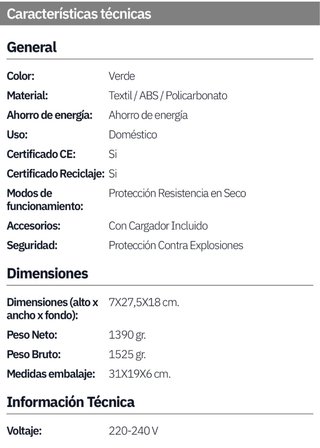 Bolsa de agua caliente eléctrica ABRILA 400W