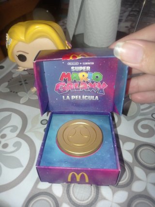 Moneda Dorada Película Super Mario Galaxy