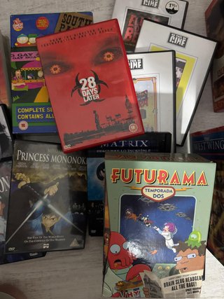 Lote Películas y Series VHS/DVD