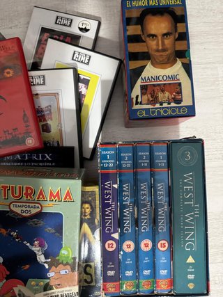 Lote Películas y Series VHS/DVD