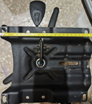 Estructura con ruedas para silla de escritorio