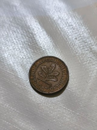 Moneda República Federal de Alemania 1987