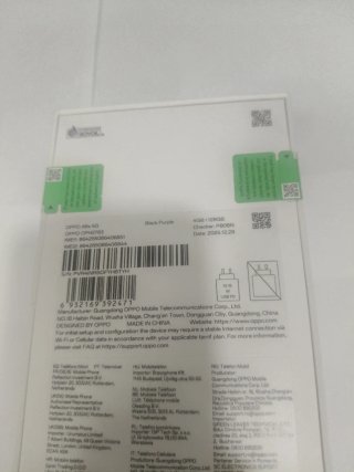 OPPO A6X 5G 128GB Negro Nuevo