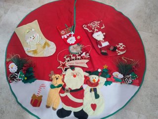 Árbol de Navidad 180cm con Decoración y Base