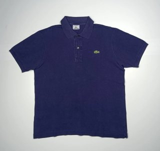 Polo Vintage Lacoste Azul Marino Old Money Talla M