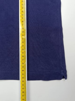Polo Vintage Lacoste Azul Marino Old Money Talla M