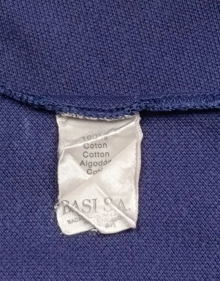 Polo Vintage Lacoste Azul Marino Old Money Talla M