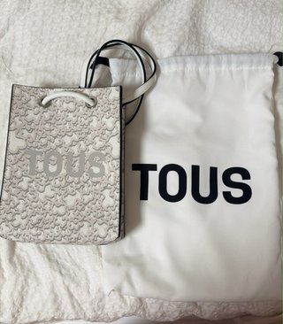 Mini bolso Tous beige sin estrenar
