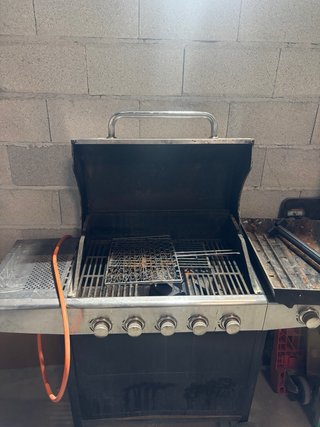 Barbacoa de gas