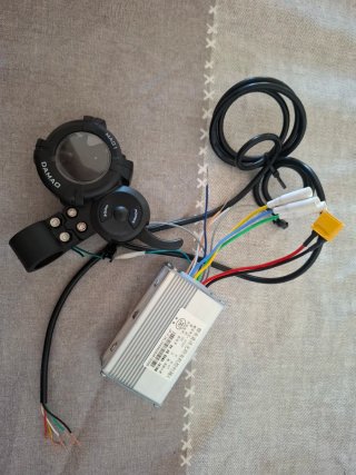 Controlador de motor eléctrico JP y pantalla damao