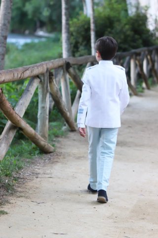 Traje comunión niño talla 8