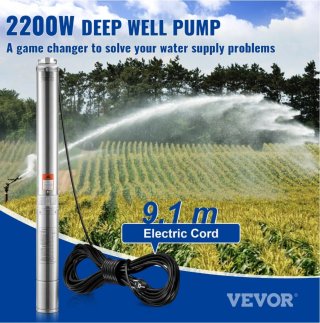 Bomba Sumergible VEVOR Acero Inoxidable