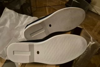 Mocasines azul oscuro Talla 44 a estrenar