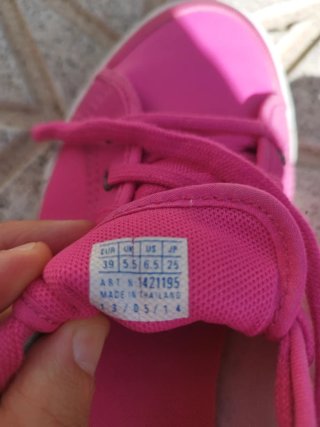 Zapatillas deportivas mujer rosas