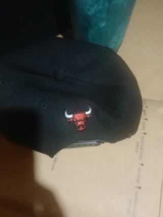 Gorra New Glory Chicago Bulls Negra