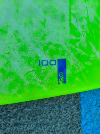 Tabla surf 8'6 100L principiante