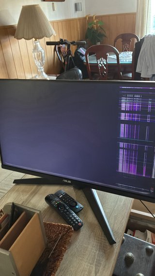Asus Tuf Gaming Vg279q1a pantalla rota