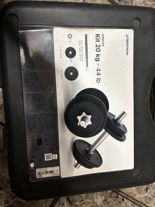 Juego Mancuernas Domyos 20kg