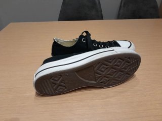 Zapatillas Converse All Stars Lona Negras original